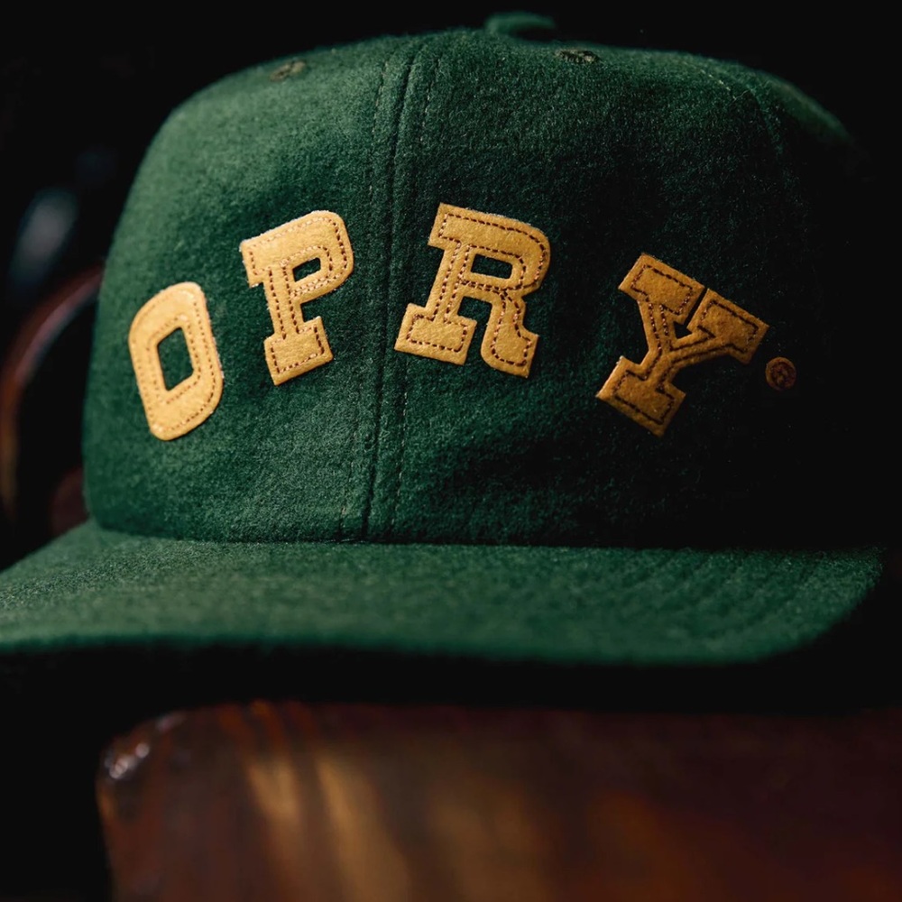 imogene + willie Green and Gold Cap